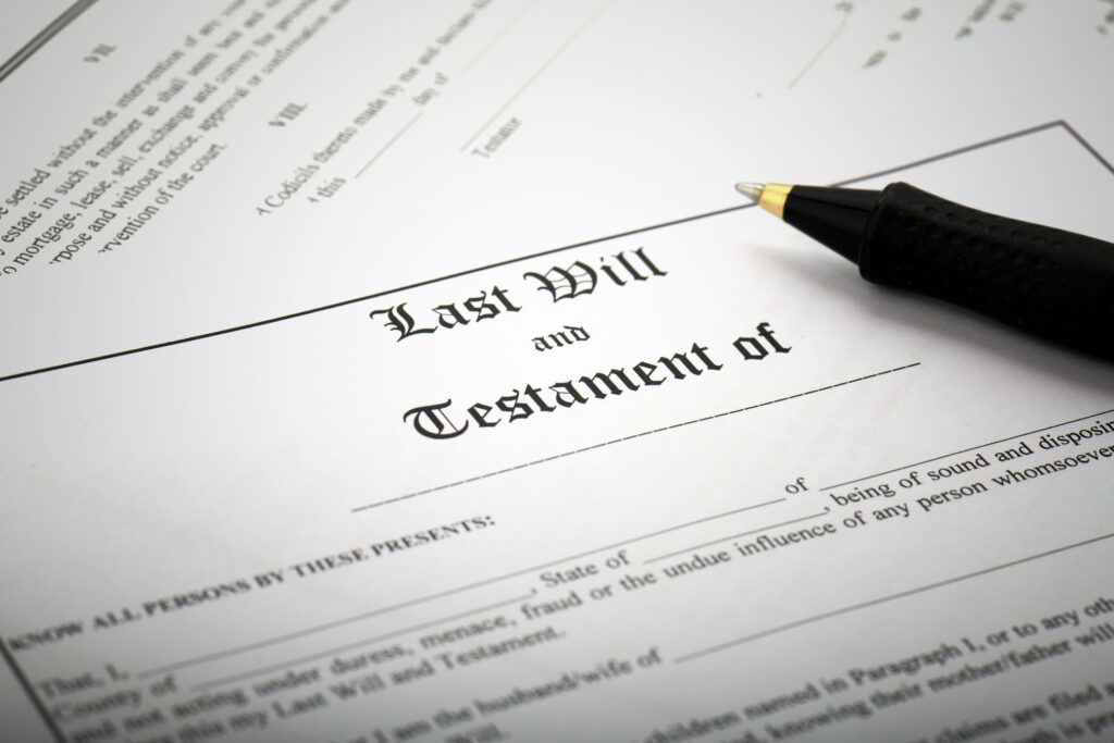 Online wills and trust